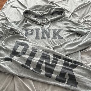 Pink vintage sweat set